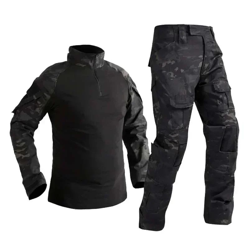 Tactical Military Shirt Cargo - メンズ G2 タクティカル フロッグ スーツ セット