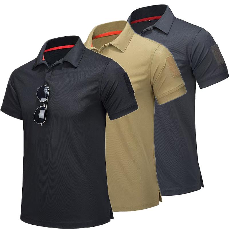 Tactical Military Shirt Cargo - メンズミリタリー通気性プルオーバーサマースポーツ Tシャツ速乾戦術 Tシャツキャンプハイキング登山カジュアルカーゴシャツ