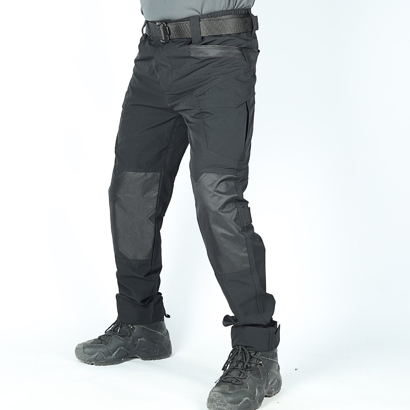 Tactical Military Shirt Cargo - タクティカルパンツ屋外防水耐引裂性摩耗男性戦闘シャツ軍事オーバーオール狩猟レイダーカジュアルパンツ