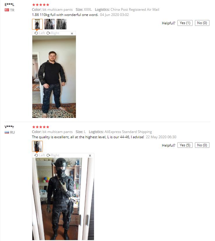 MC アウトドアタクティカルスーツ マルチカムユニフォーム  - Tactical Military Shirt Cargo のレビューと価格