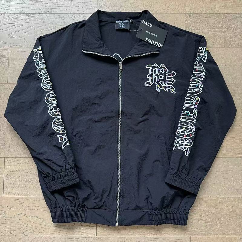Mixed Emotion ハイストリート ヒップホップ ビ - Jackets のレビューと価格
