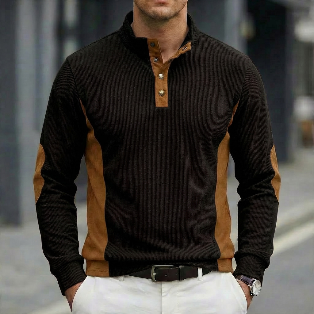 売れ筋新作カジュアルコーデュロイメンズポロシャツファッション - Corduroy Button Up Shirt Men のレビューと価格