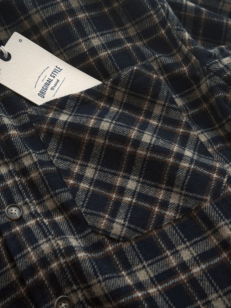 ‌ 日本のヴィンテージヘビーウェイトフランネルシャツ男性チェ - Flannel Plaid Shirt Heavy Weight のレビューと価格