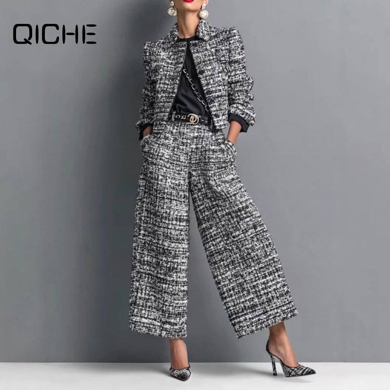 QICHE 新2026 レディース ヨーロピアンマッチングセ - Jackets のレビューと価格