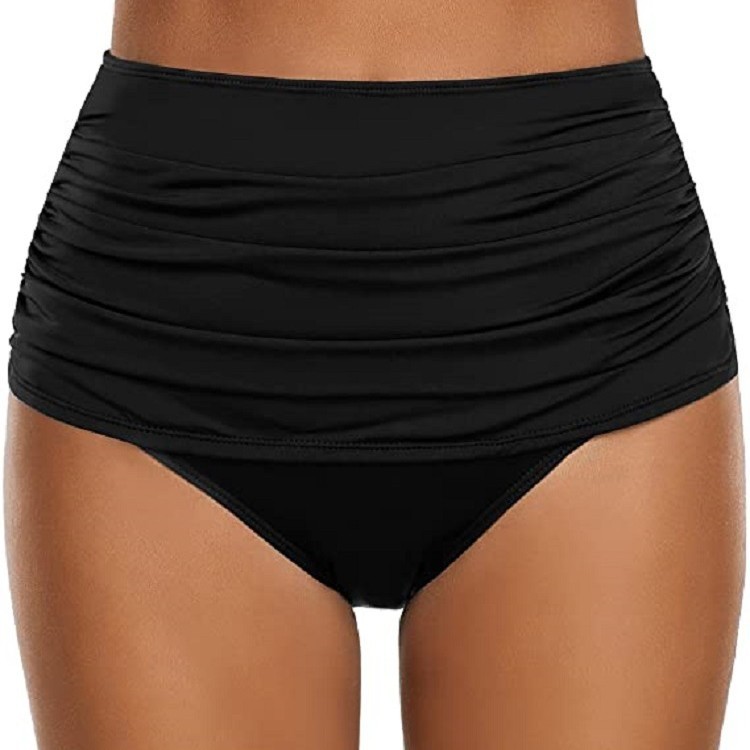 女性用水着 スイムショーツ ハイウエスト ブラック スイミン - Shorts のレビューと価格