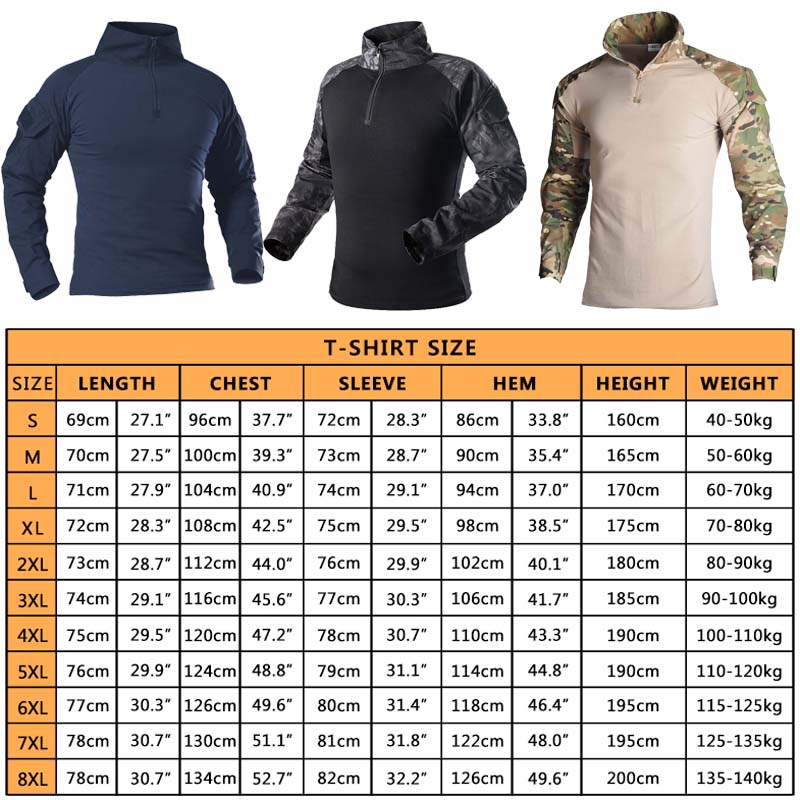 耐摩耗性のコンバットシャツ、カモカーゴスポーツトップ、エアソ - Tactical Military Shirt Cargo のレビューと価格
