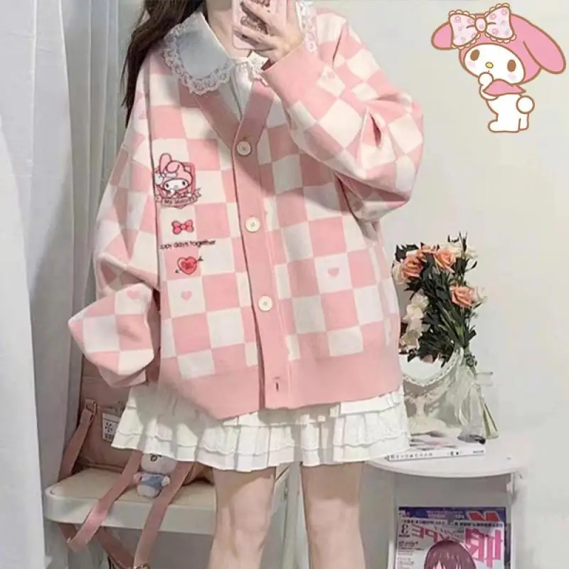人気アニメガールカーディガンセーター かわいいブラックビュー - Jackets のレビューと価格