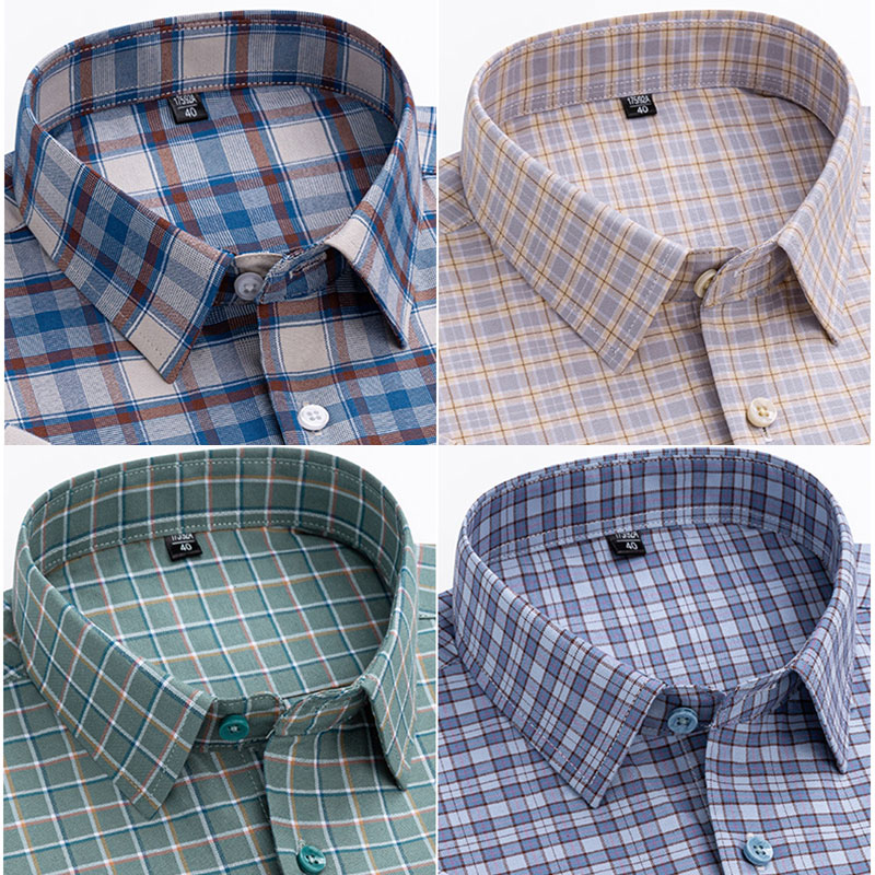 新しい 11XL 10XL 特大メンズ長袖綿 100% オッ - Oxford Cotton Casual Shirt Business のレビューと価格