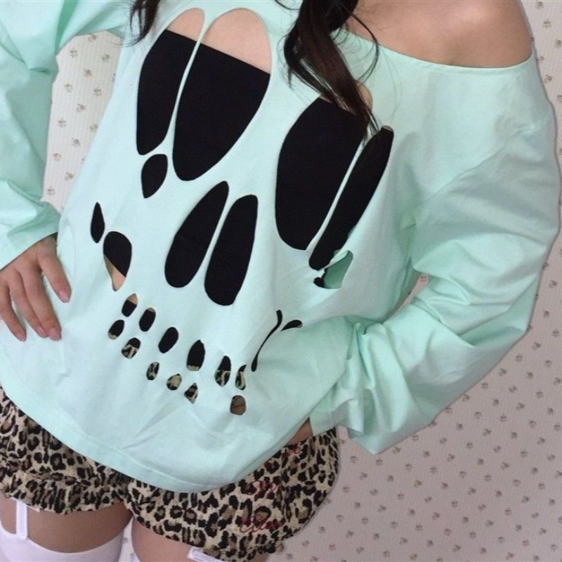 Kimutomo 女性 Tシャツ セクシーなヴィンテージスカ - T-Shirts のレビューと価格