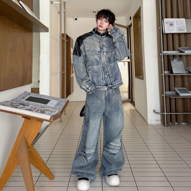 WVGA 春秋新作 メンズ アメリカンスタイル デコンストラ - Jeans のレビューと価格